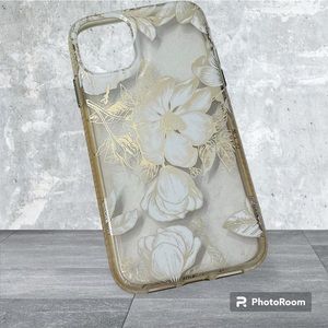 iphone 11 clear flower case